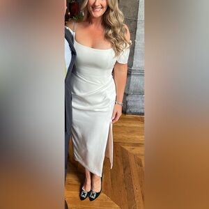 Manning Cartell White Off-Shoulder Dress